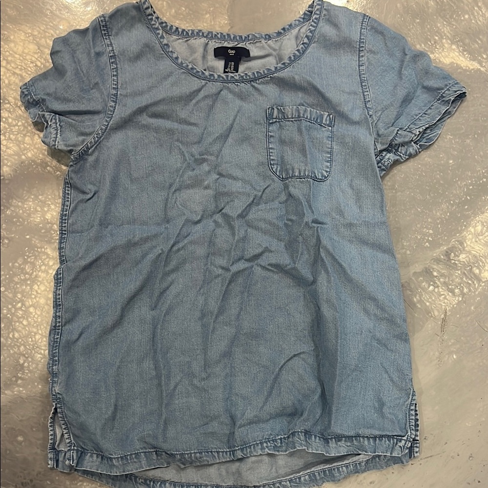 GAP Light Blue Short Sleeve Tee